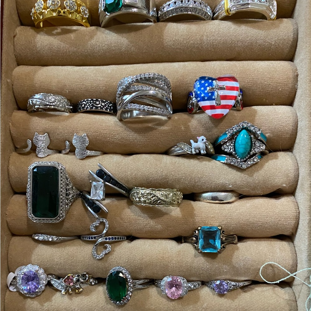 Lot of various rings